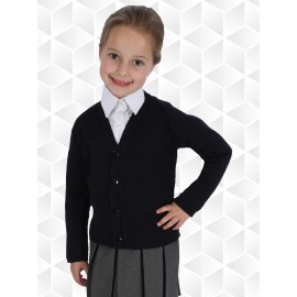 Cardigans Knitted 50/50 Cotton/Acrylic