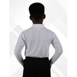*NEW* Long Sleeve Polo Shirts - White *NEW* Long Sleeve Polo Shirts - White