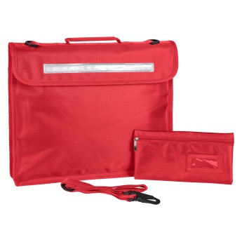 Premium Book Bag Red