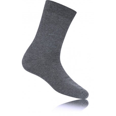 Cotton Lycra Ankle Socks - Per 12 - Grey